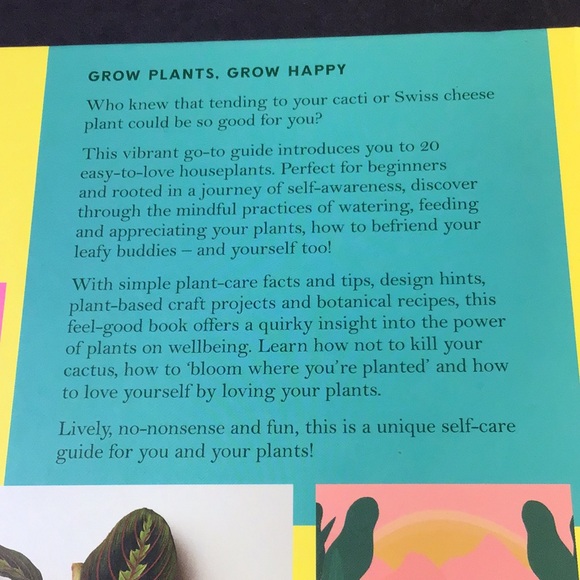 Hi Cacti Growing Houseplants & Happiness boho plant book Sabina Palermo Colorful - Picture 5 of 10